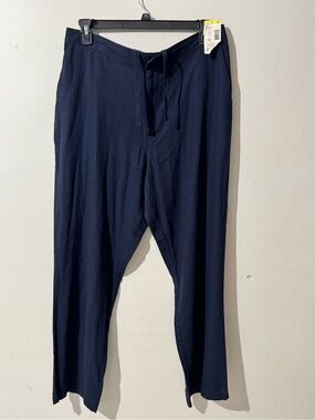 Vintage Sears Navy Islander Navy Drawstring Joggers Sz XL